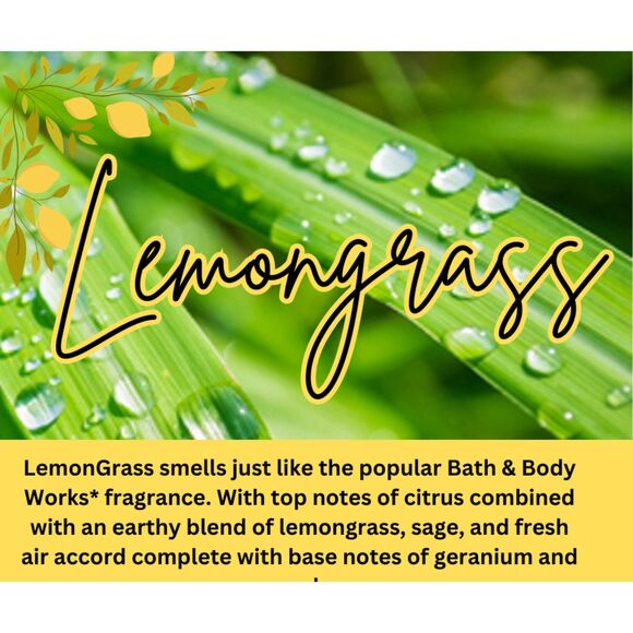 Handmade Lemongrass Candle in Spectrum Lemon Mug Premium Wax Pet Friendly - Picture 6 of 6